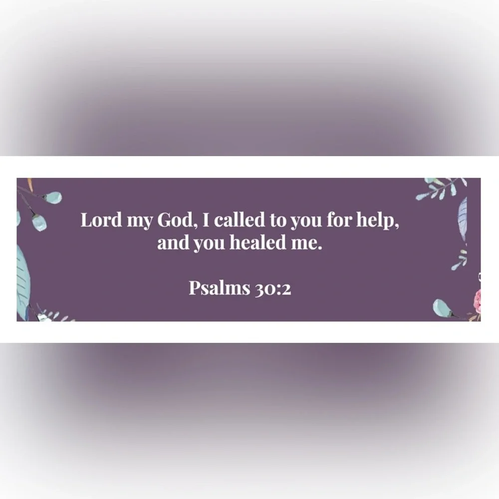 My God My Healer Prayer Journal Notebook